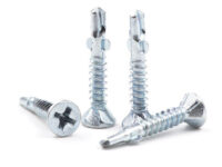 COUNTERSUNK HEAD SELF DRILLING SCREWS RIBBED/WINGED