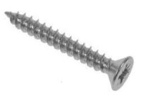 COUNTERSUNK POZI AB SELF TAPPING SCREWS ZINC PLATED DIN7982C