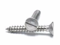 COUNTERSUNK SLOT AB SELF TAPPING SCREWS DIN7972C