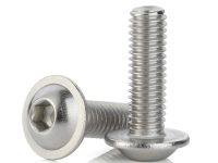 FLANGED SOCKET BUTTONS A2 STAINLESS STEEL ISO7380-2
